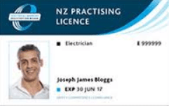 NZ Electrical Licence